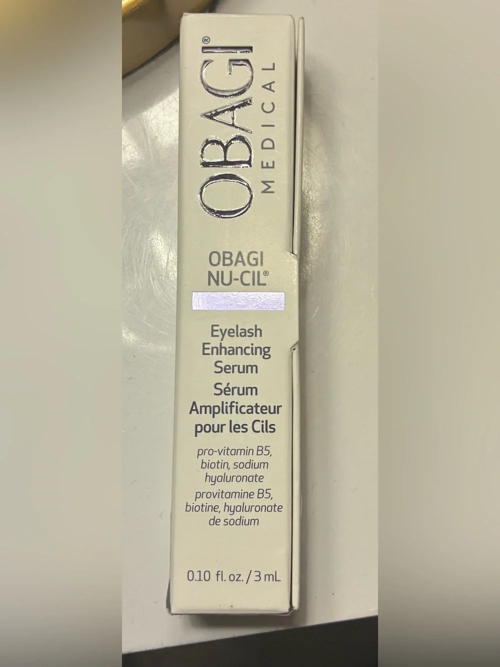 NEW Obagi Medical Nu-Cil Eyelash Enhancing Serum 3mL Authentic Sealed